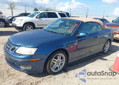 2007 Saab 9-3 2.0T from USA, damaged, VIN YS3FD79Y876103103